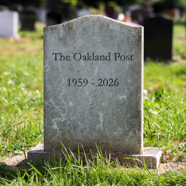 The Oakland Post is Dead